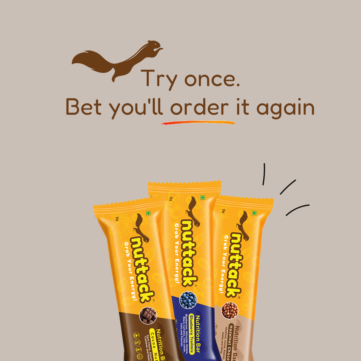 Assorted Mix-Protein and Energy Bars upto 9g Protein (Pack of 6)
