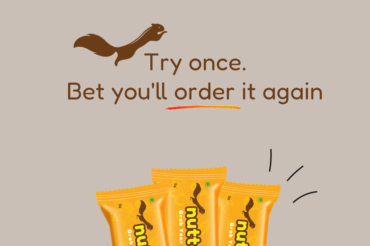 Dark Chocolate with Nuts-Protein Bars with 8g Protein (Pack of 6)