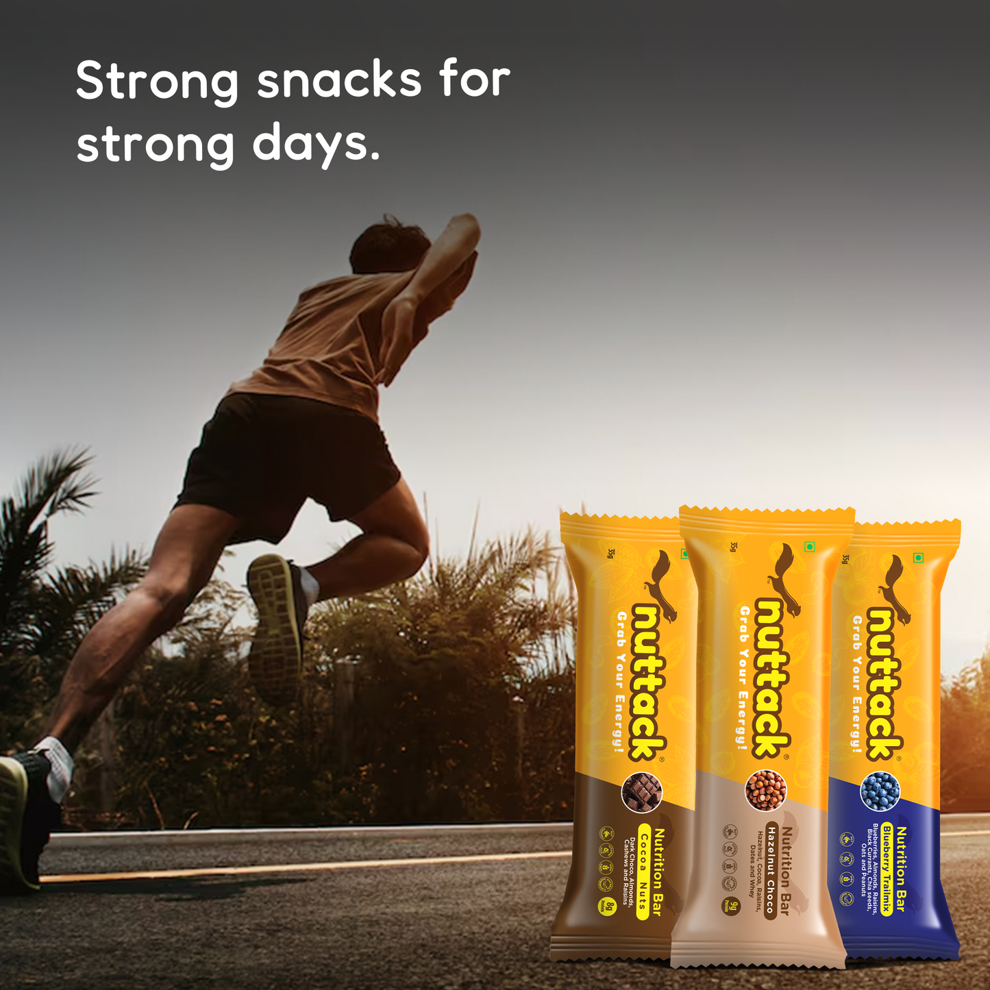 Assorted Mix-Protein and Energy Bars upto 9g Protein (Pack of 6)